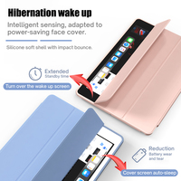 Skrzynka dla 2020 iPad 10.2 8th 2018 2017 9.7 Mini 5 2021 Pro 11 10.5 Air 3 4 Smart Cover z uchwytem na ołówek iPad 5th 6th generacji 3